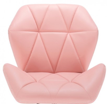 pastelowe krzesło różowe